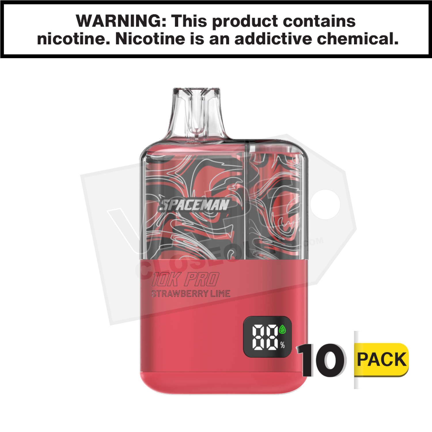 Strawberry Lime Spaceman 10K Pro - SMOK — image 2