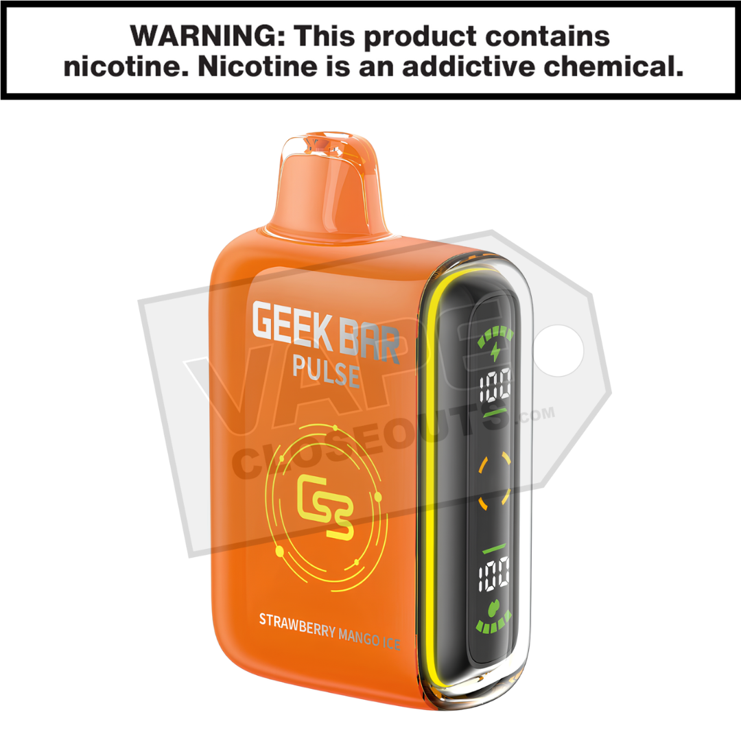 Strawberry Mango Geek Bar Pulse Disposable Vape