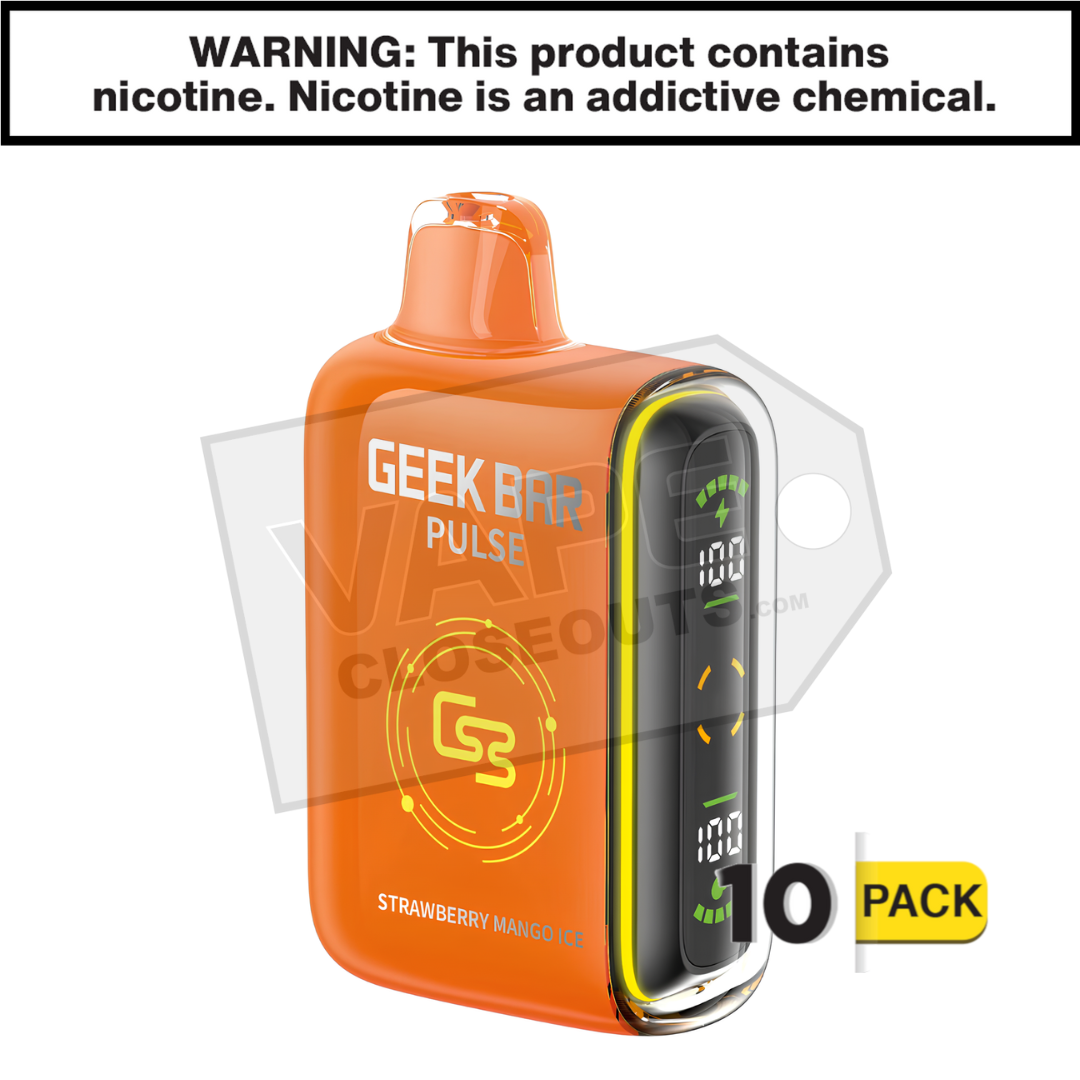 Strawberry Mango Geek Bar Pulse Disposable Vape — image 2