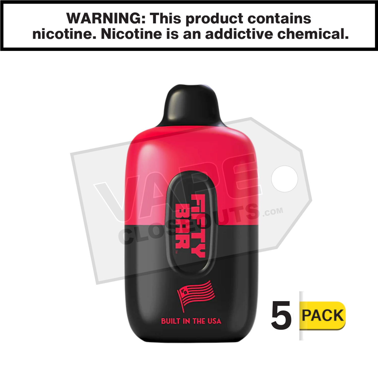 Strawberry Super Strudel Fifty Bar Beard Vape