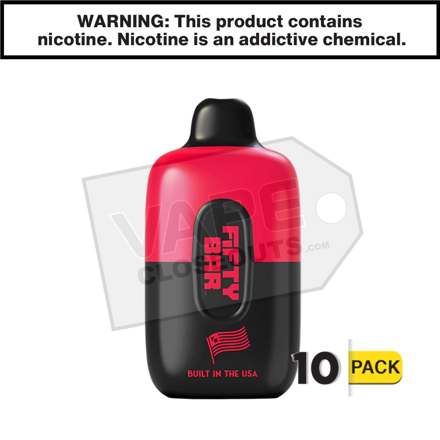 Strawberry Super Strudel Fifty Bar Beard Vape — image 2