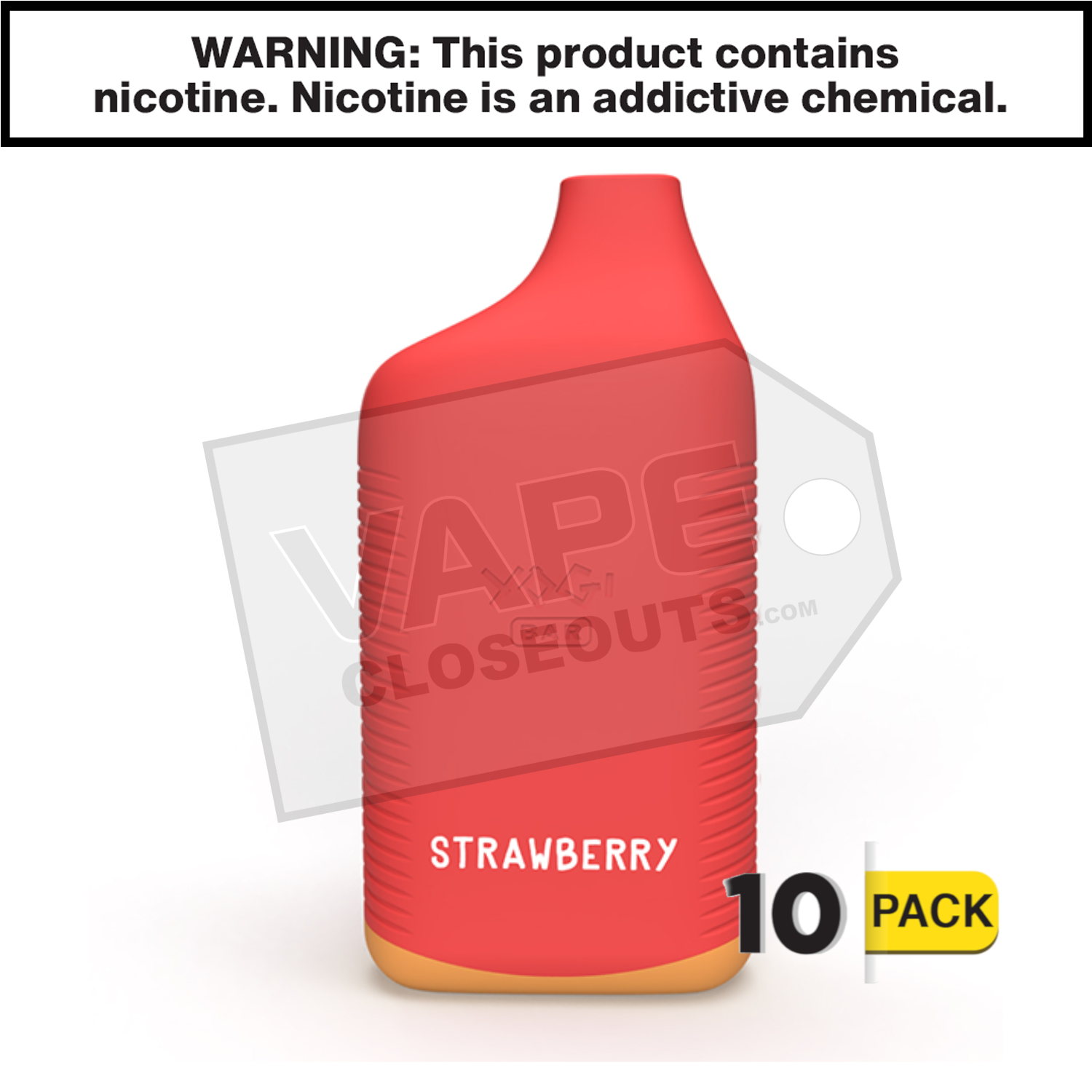 Strawberry Yogi Bar 8000 Puffs Disposable Vape — image 2