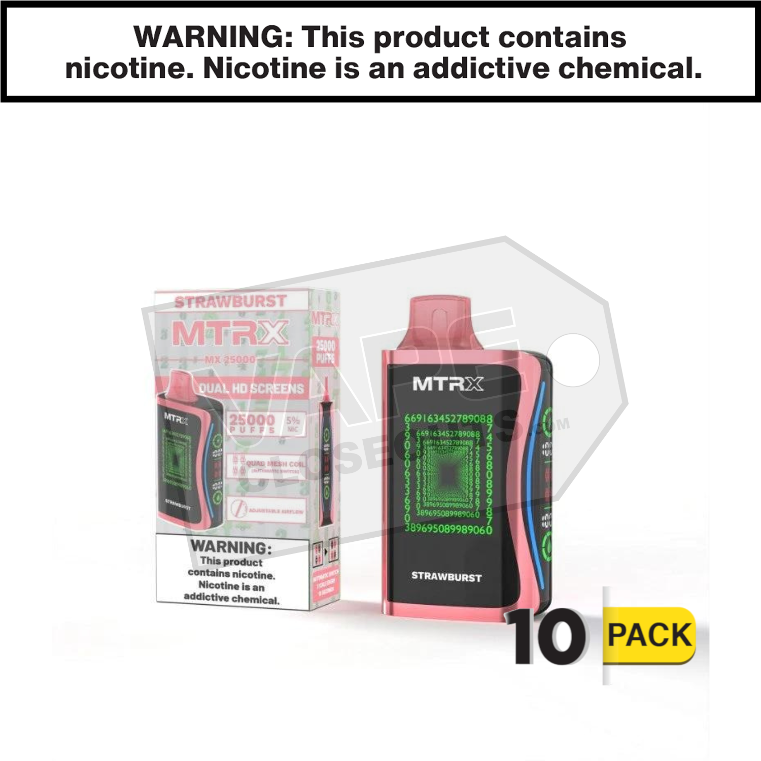 Strawburst MTRX MX 25000 Disposable Vape — image 2
