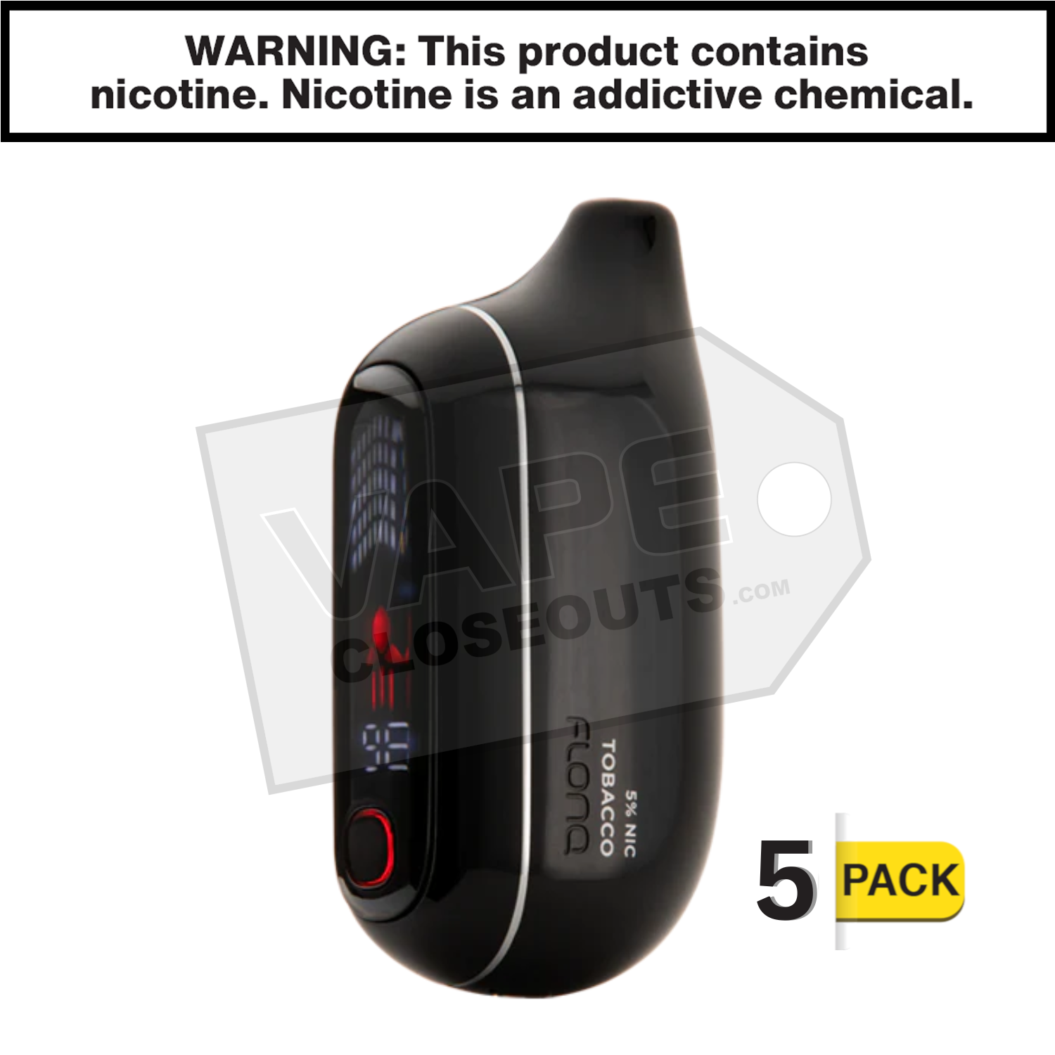 Tobacco FLONQ Max Pro 20K Disposable Vape