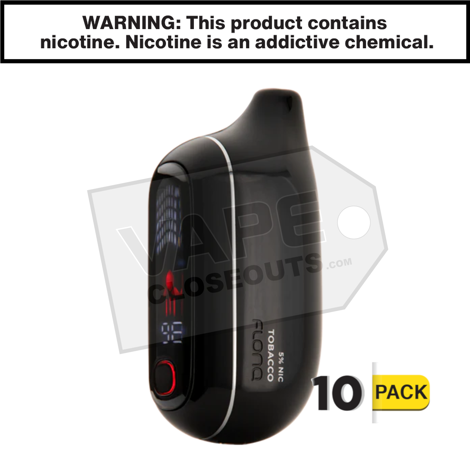 Tobacco FLONQ Max Pro 20K Disposable Vape — image 2