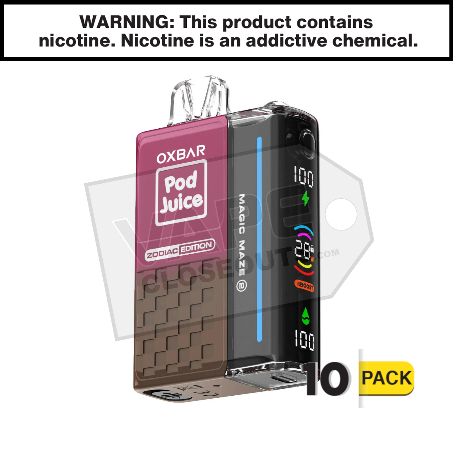Tobacco Royale Oxbar Magic Maze 2 30K Disposable Vape — image 2