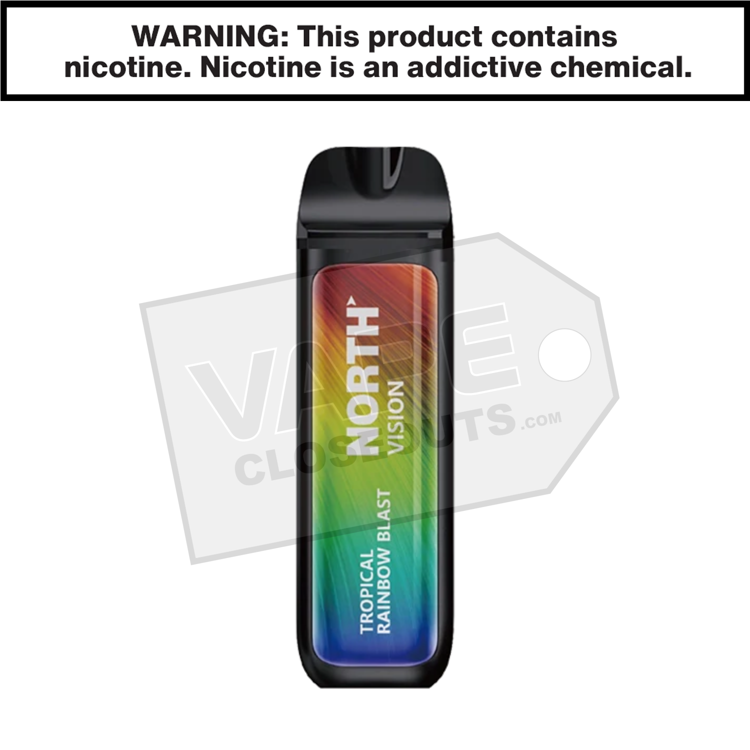 Tropical Rainbow Blast North Vision 15k Disposable Vape