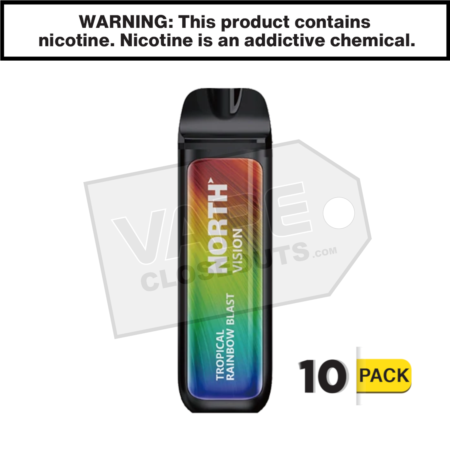 Tropical Rainbow Blast North Vision 15k Disposable Vape — image 2