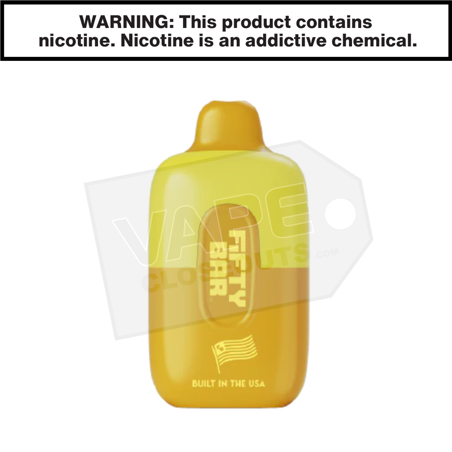 Vanilla Custard Fifty  Bar Beard Vape