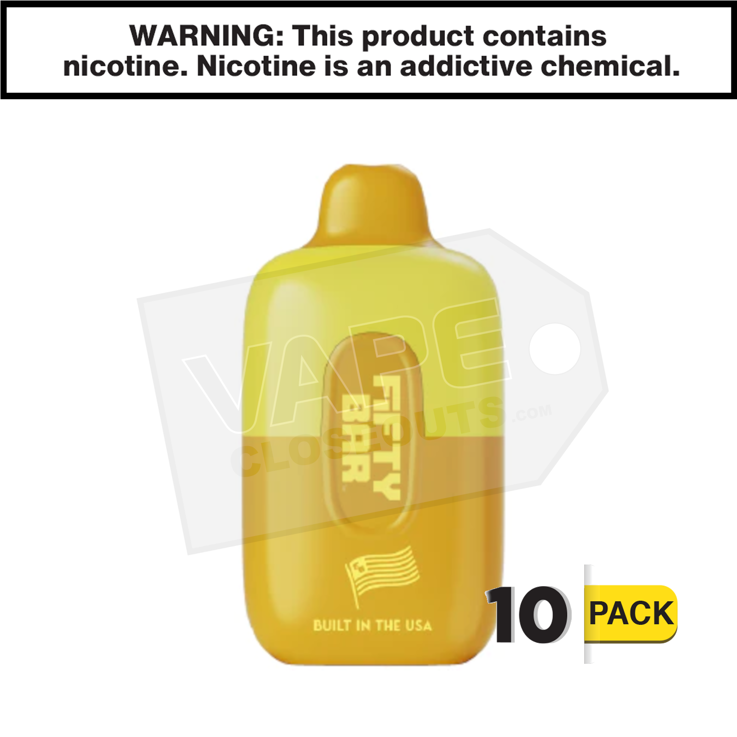 Vanilla Custard Fifty  Bar Beard Vape — image 2