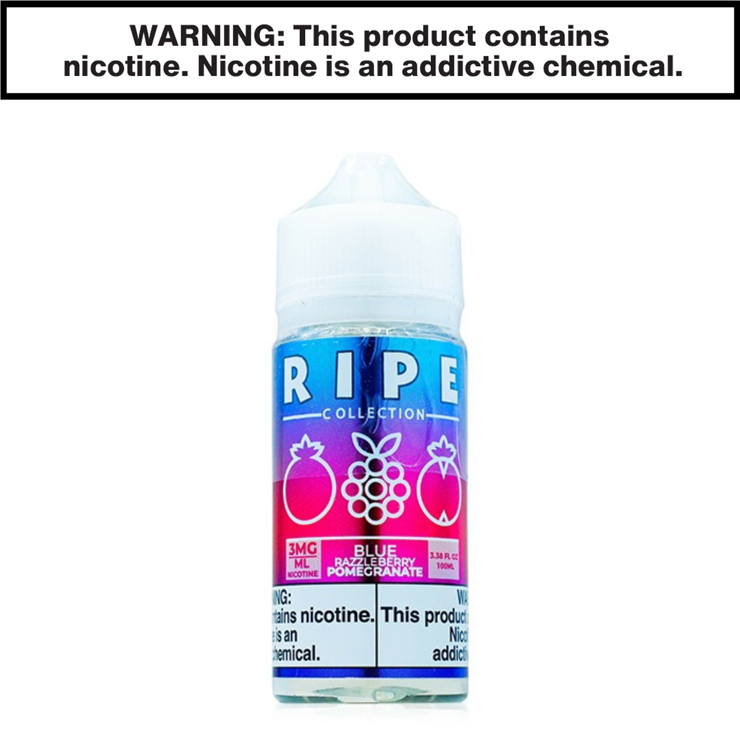 Vape 100 Ripe eJuice 100mL Freebase — image 4