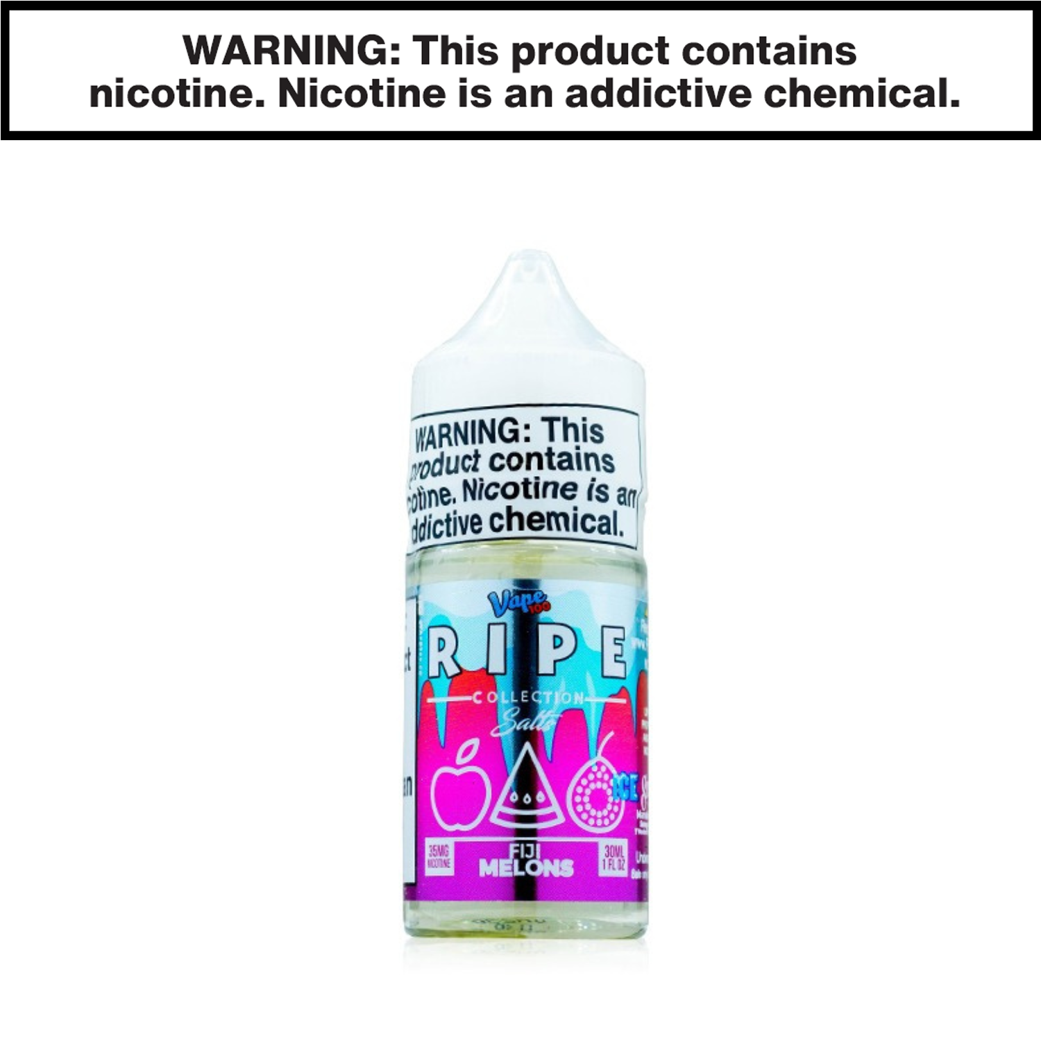 Vape 100 Ripe Ejuice 30mL Salt Nic — image 3
