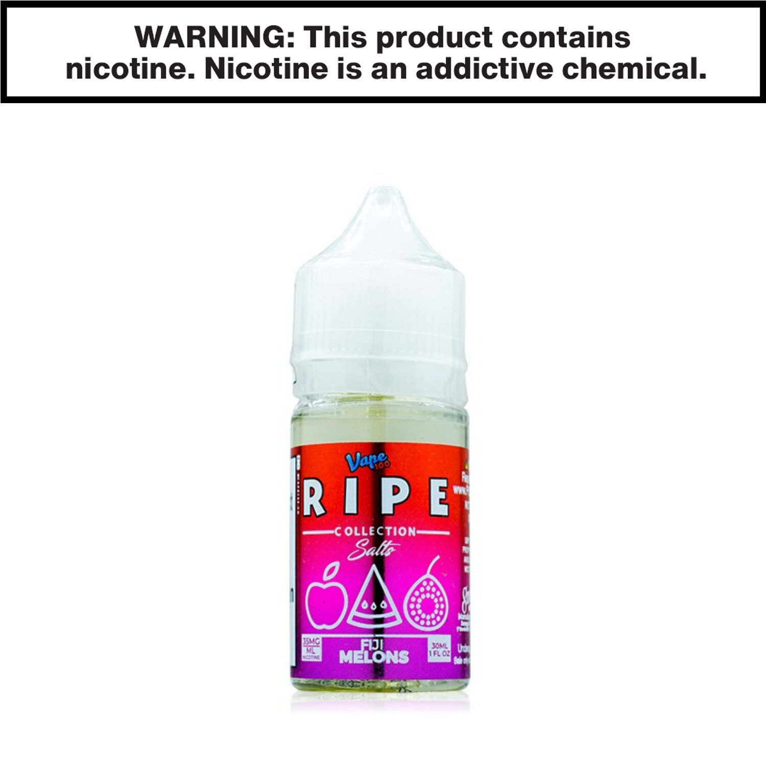 Vape 100 Ripe Ejuice 30mL Salt Nic — image 4