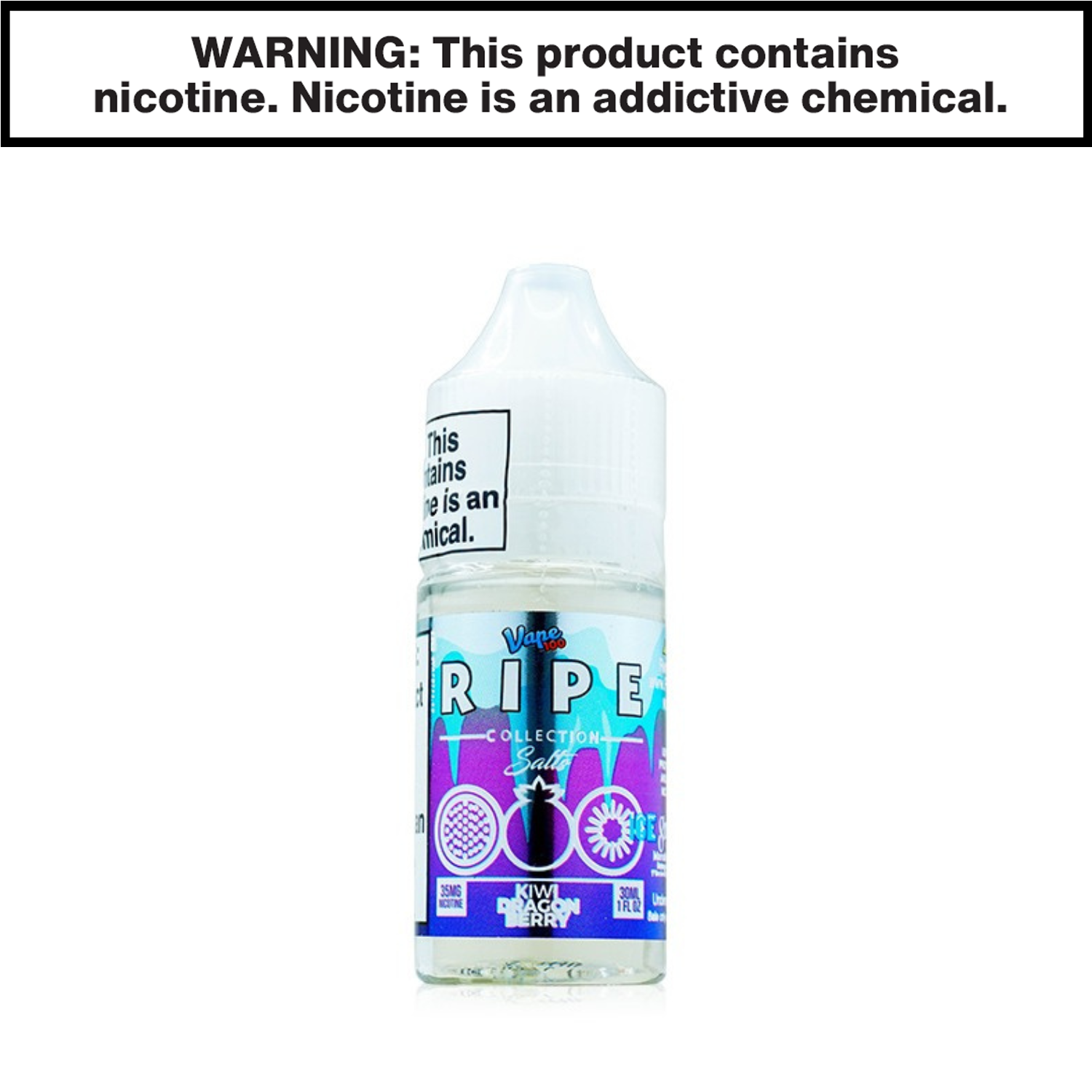 Vape 100 Ripe Ejuice 30mL Salt Nic — image 5