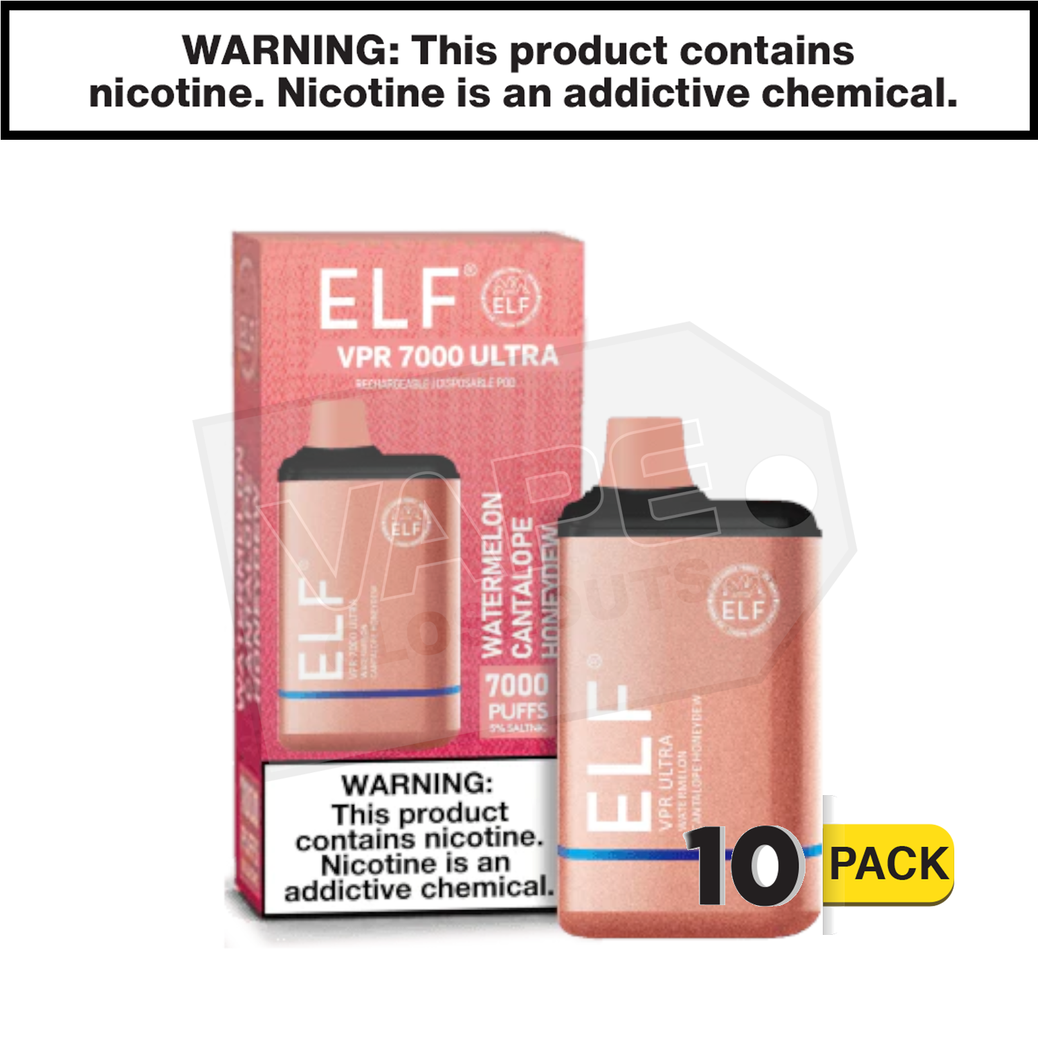 Watermelon Cantaloupe Honeydew ELF VPR 7000 Ultra — image 2