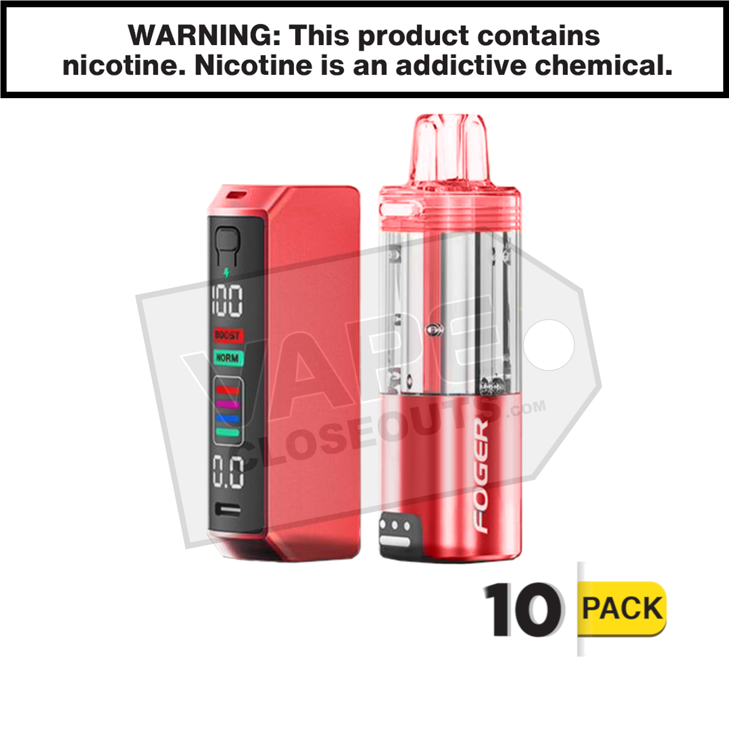 Watermelon Ice Foger Switch Pro Starter Kit Disposable Vape — image 2