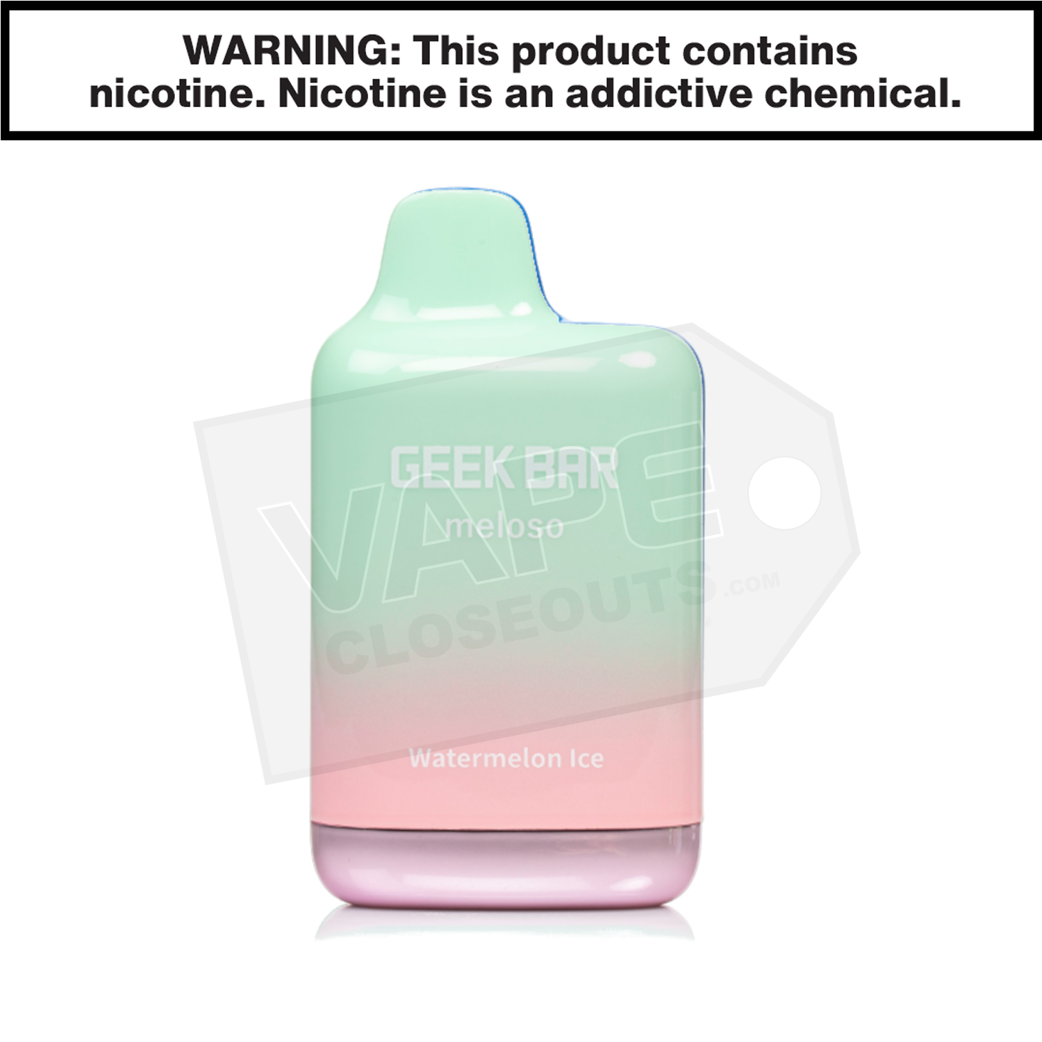 Watermelon Ice Geek Bar Meloso Max Disposable Vape