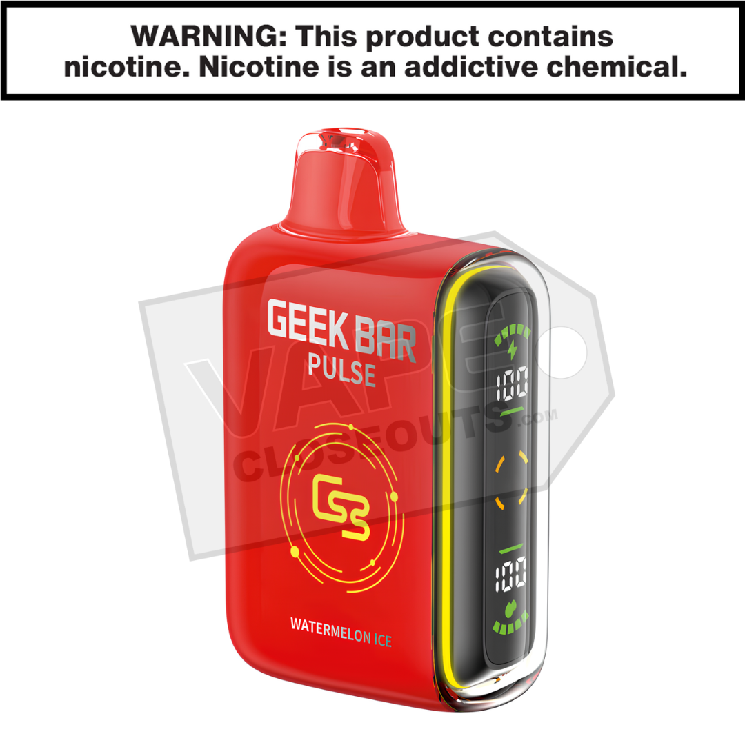 Watermelon Ice Geek Bar Pulse Disposable Vape
