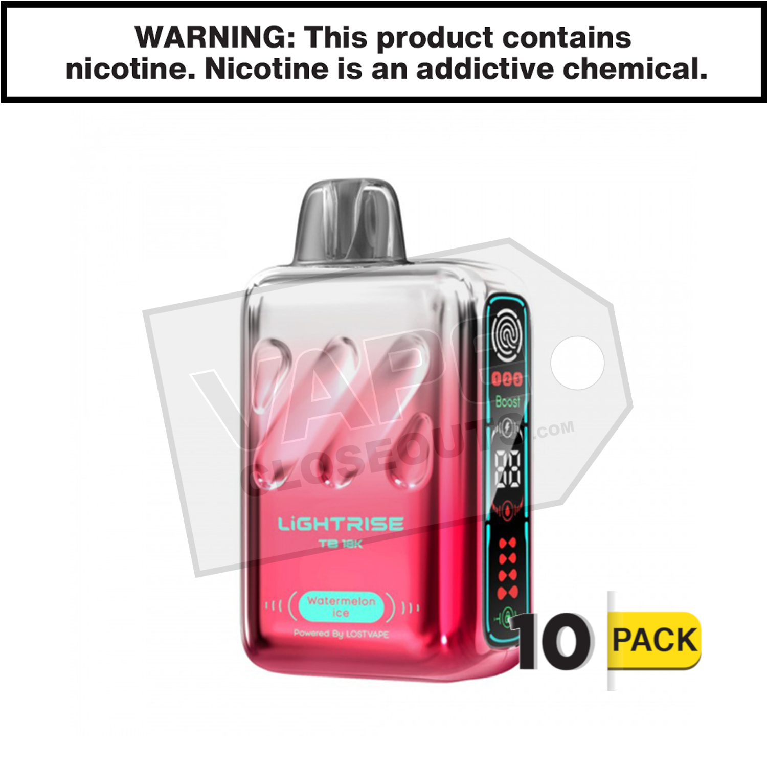 Watermelon Ice Lightrise TB 18K Vape — image 2