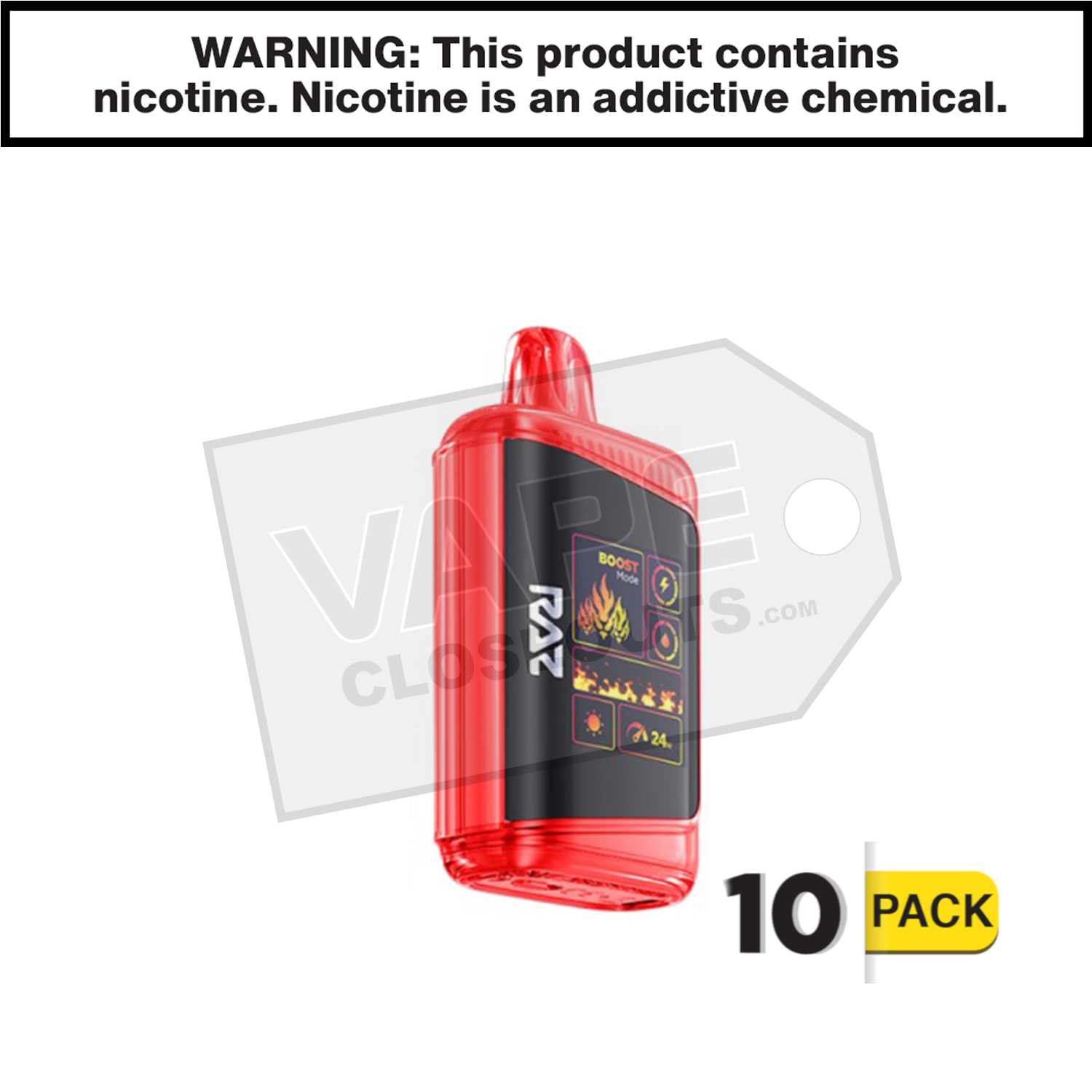 Watermelon Ice RAZ DC25000 Disposable Vape — image 2