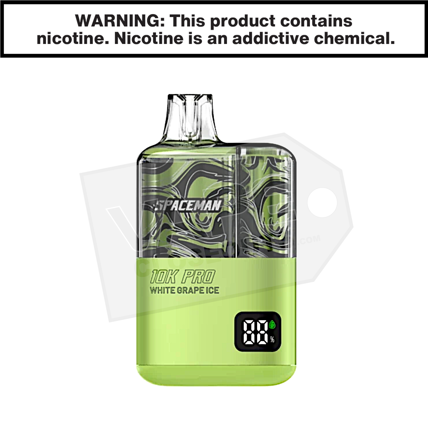 White Grape Ice Spaceman 10K Pro - SMOK