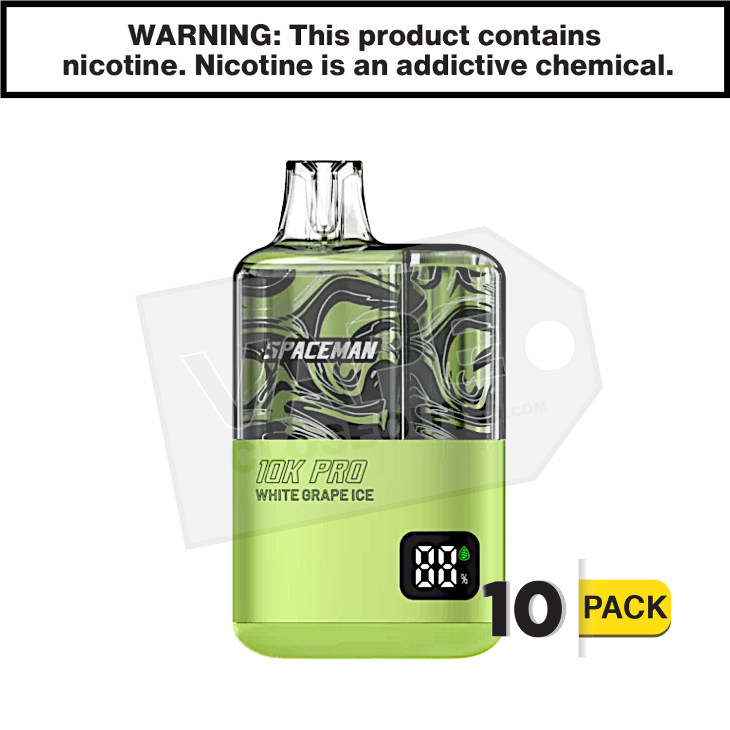 White Grape Ice Spaceman 10K Pro - SMOK — image 2
