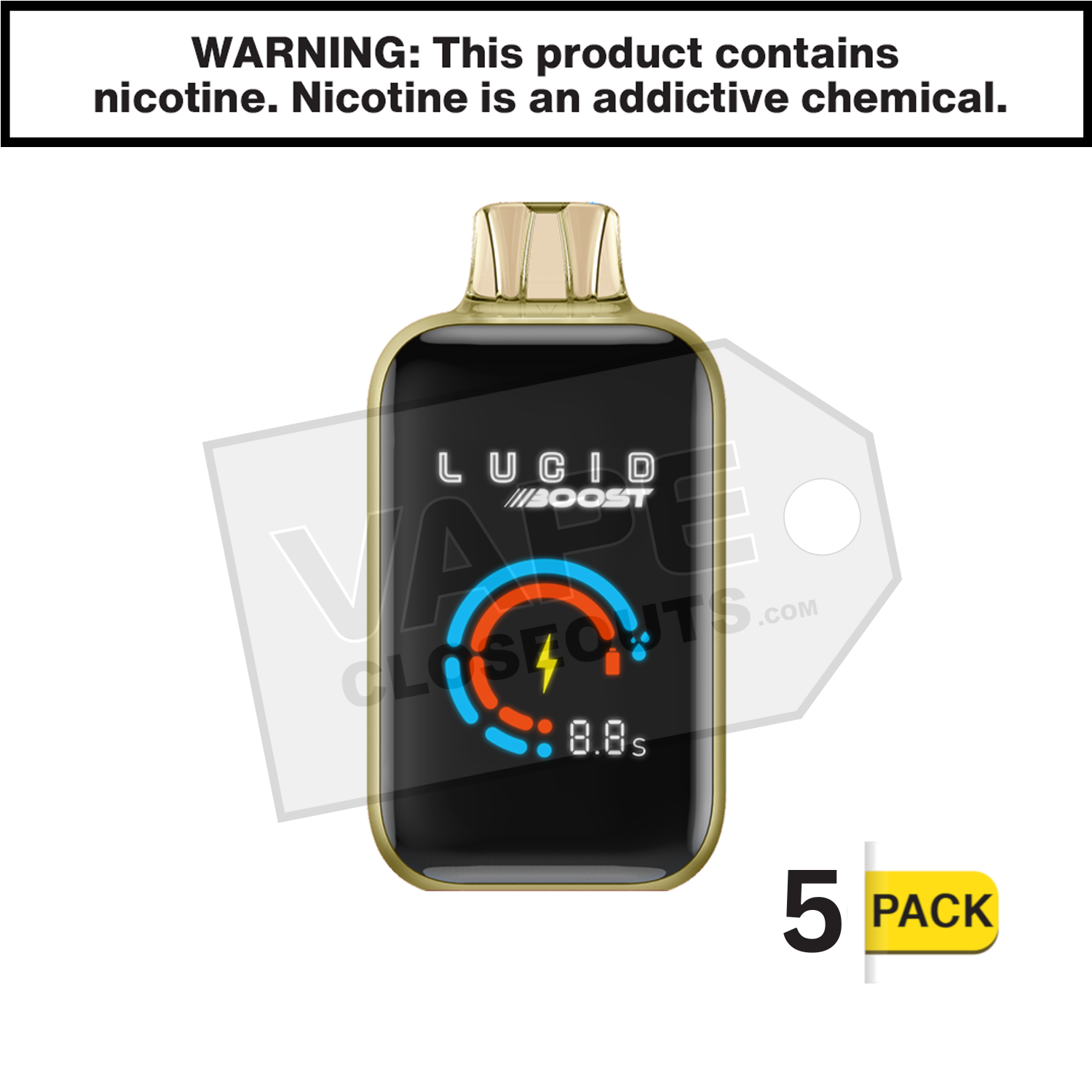 White Gummy Lucid Boost 20123 Disposable Vape