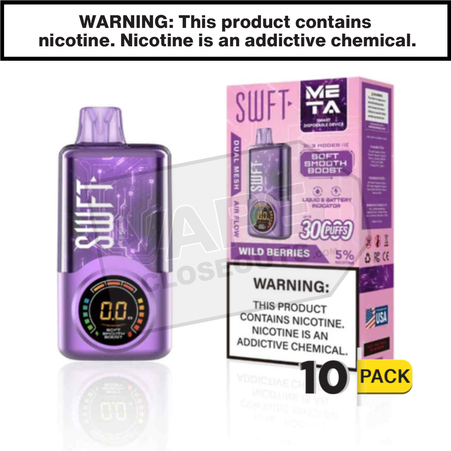 Wild Berries SWFT Meta 30K Disposable Vape — image 2